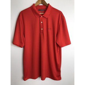 Greg Norman Play Dry Men's Red XL Polo Shirt *Flawed*